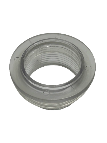 4525126 - WW 1in On/Off Wall Fitting clear with nut