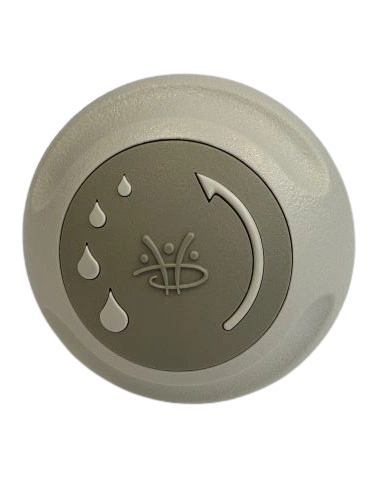 4525170 - LAS 1in Waterfall (non lit) On/Off Control Warm Grey Subject to Tariff