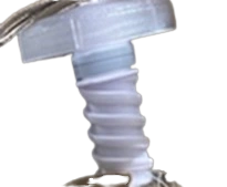 4525255 - LAS Waterfall Control On/Off valve cap (clear) Subject to Tariff